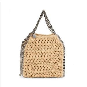 Mini Woven Raffia Shoulder Bag